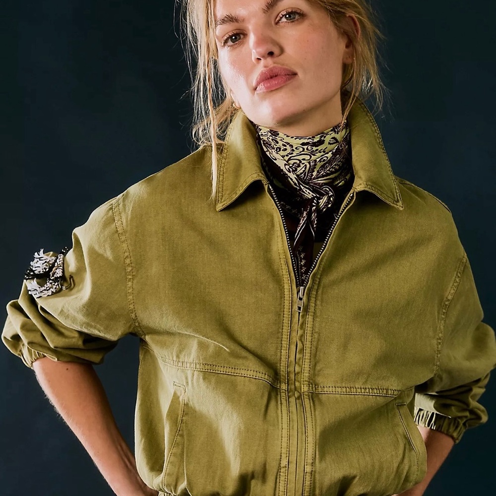 Free People Birdie Track Jacket